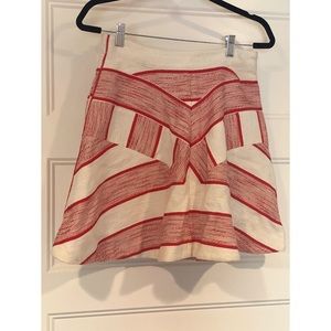3:1 Phillip Lim Chevron Pattern Flounce Skirt 6